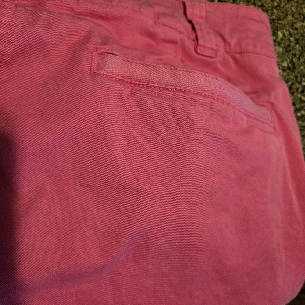 Crown & Ivy Charlotte Women’s 10 Bright Pink Capri Jeans 4 Pocket Clamdiggers - Picture 10 of 15